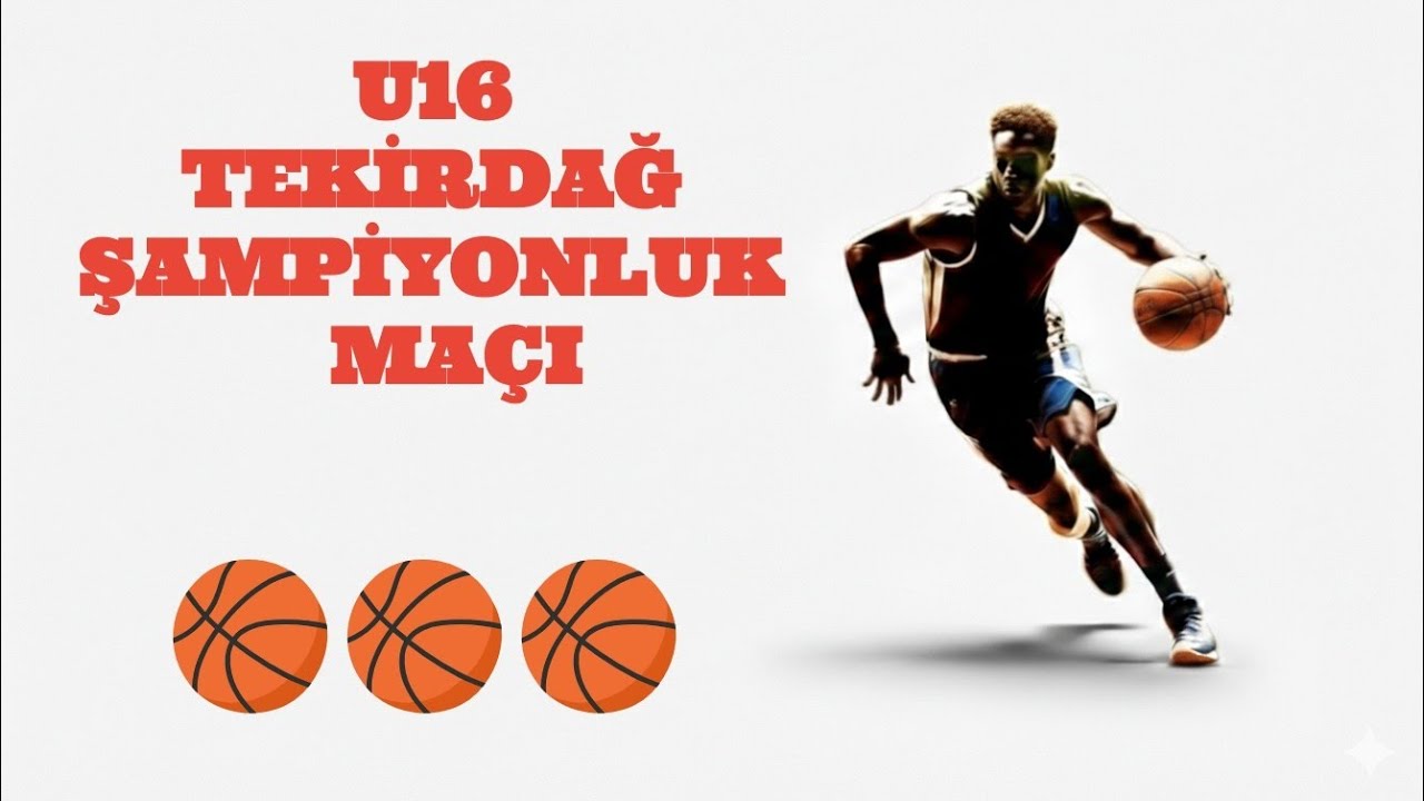 U16 🏆  IC VAKFI TREDAŞ - ÇORLUGÜCÜ 🏆 TEKİRDAĞ ŞAMPİYONLUK MAÇI 🏆 15.02.2026 🏆 1. Yarı