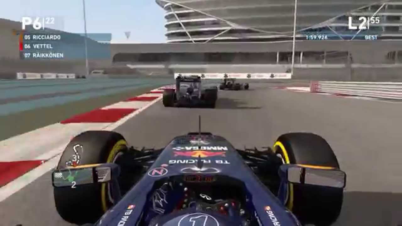 F1 2014 Gameplay Abu Dhabi 100% Race Sebastian Vettel » TGC