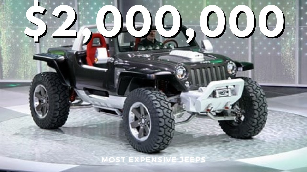 Top 5 Most Expensive Jeeps In The World