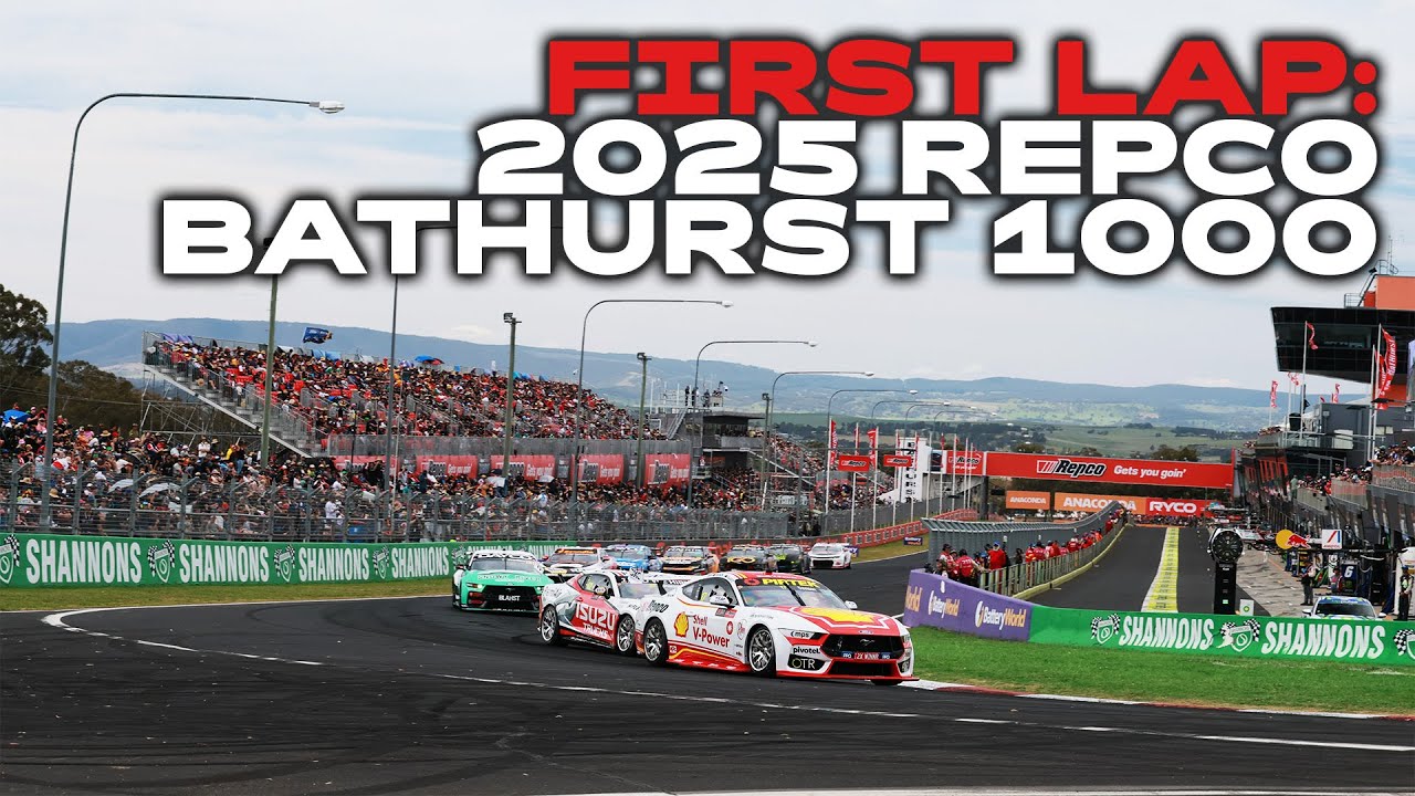 FIRST LAP: Repco Bathurst 1000 | 2025 Repco Supercars Championship