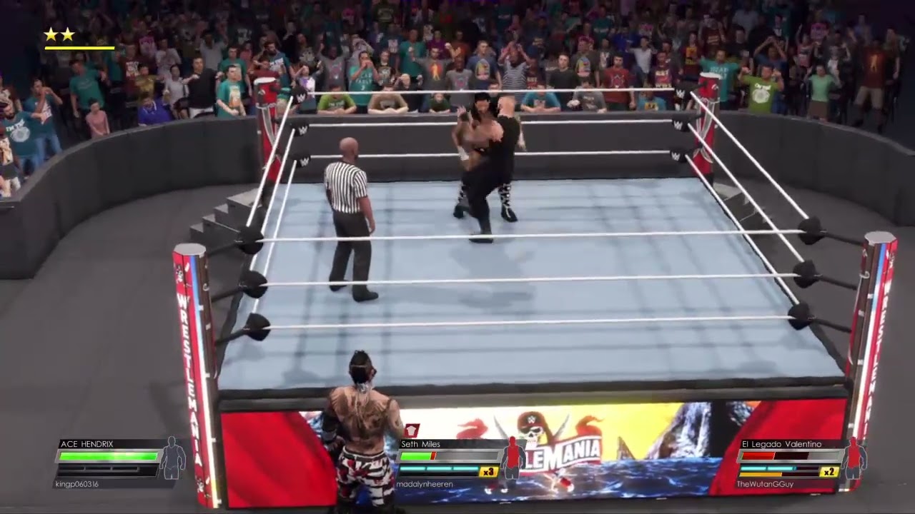 WWE2K22 League Fights