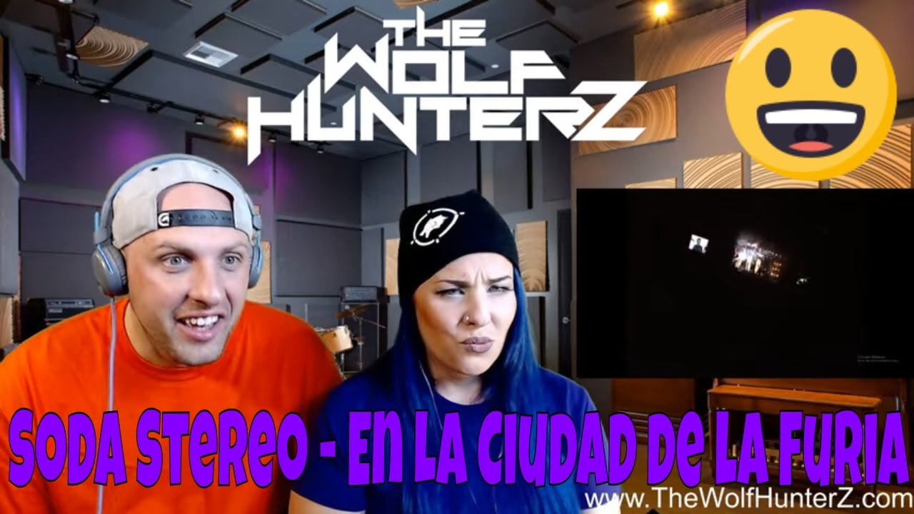Soda Stereo - En La Ciudad de la Furia - Me Veras Volver -THE WOLF HUNTERZ Reactions