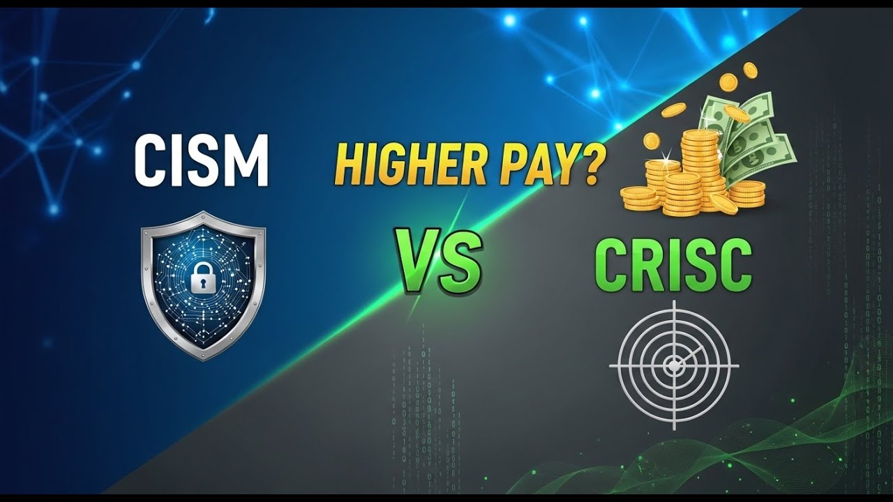 CISM vs CRISC: Which ISACA Cert for Pay & Career Growth?