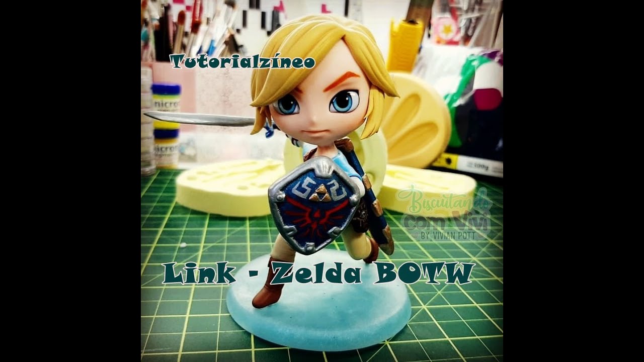 Link Zelda Botw - Chibi Slim Masculino (Fast Tutorial)
