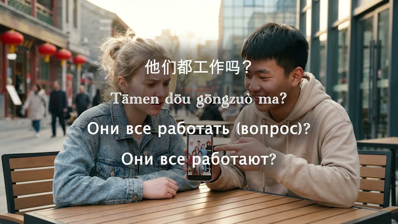 🇨🇳 КИТАЙСКИЙ С НУЛЯ: Вся семья и профессии (Учим слова по фото)