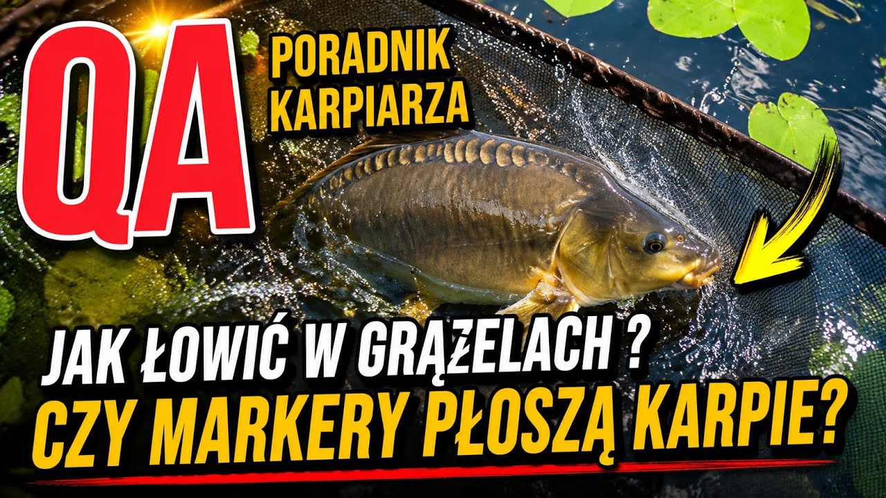 QA #34 Jak łowić w grążelach ? Czy markery płoszą karpie?