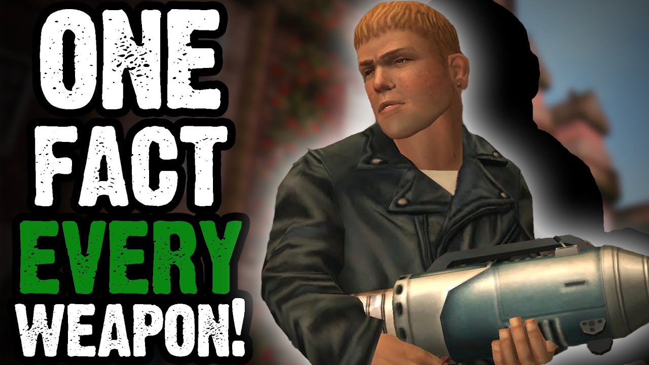 Bully Scholarship Edition - ONE Fact About Every Weapon!