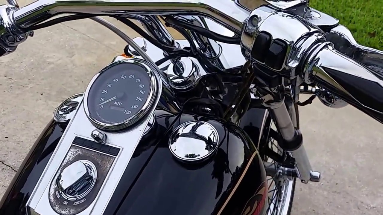 1997 Harley Davidson FXDWG Wide Glide с холодным стартом