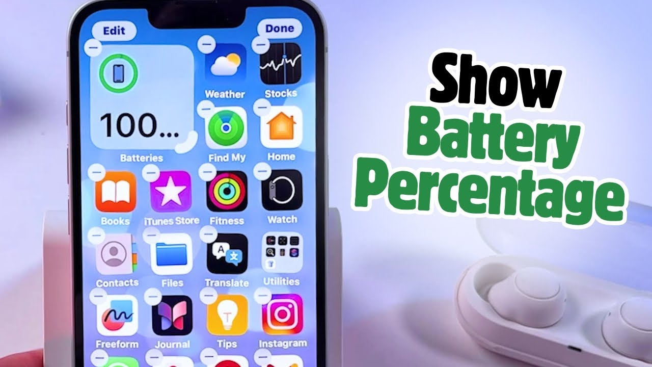 iPhone 16e Guide - Four Easy Ways to Display Battery Percentage