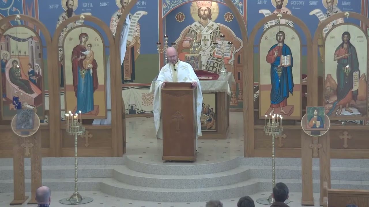 Forgiveness Sunday (Matthew 6:14-21) Homily by Fr. Aaron Warwick