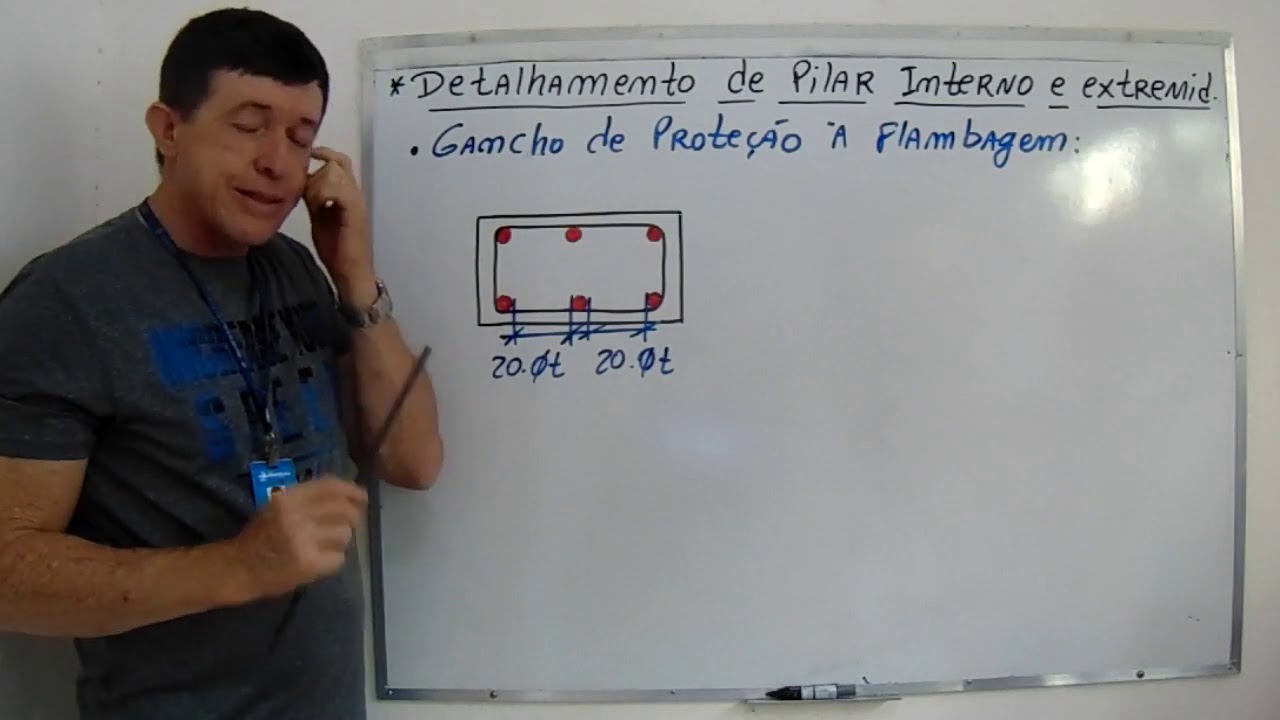 DETALHAMENTO DE PILAR  -  interno e extremidade