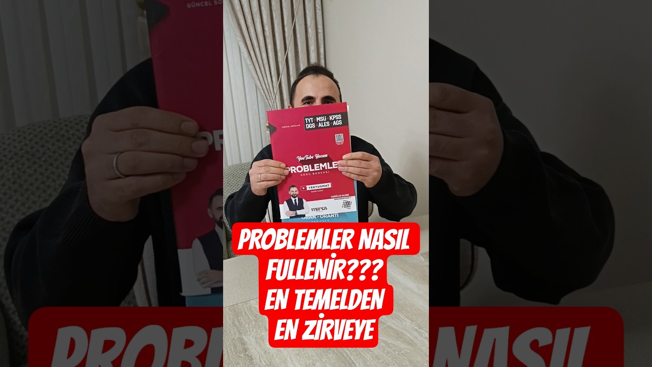 problemler nasıl fullenir ? En temelden en zora problemler #problemler #yks2026 #kpss #dgs #ales