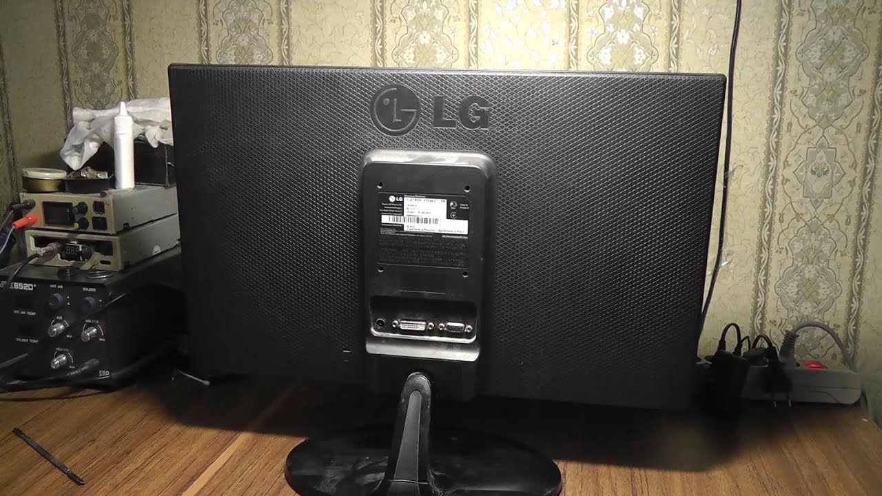 Разборка монитора LG 22ea63t