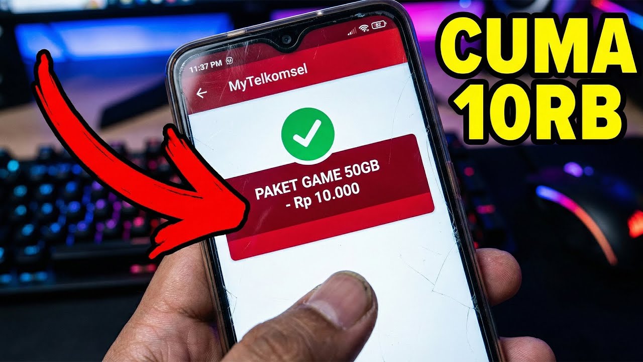 Kuota Murah Telkomsel Untuk Main Game | Trik Hemat Anti Lag!