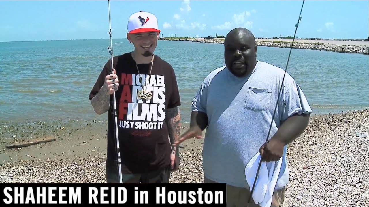 Fishing With Paul Wall [Shaheem Reid In Houston]