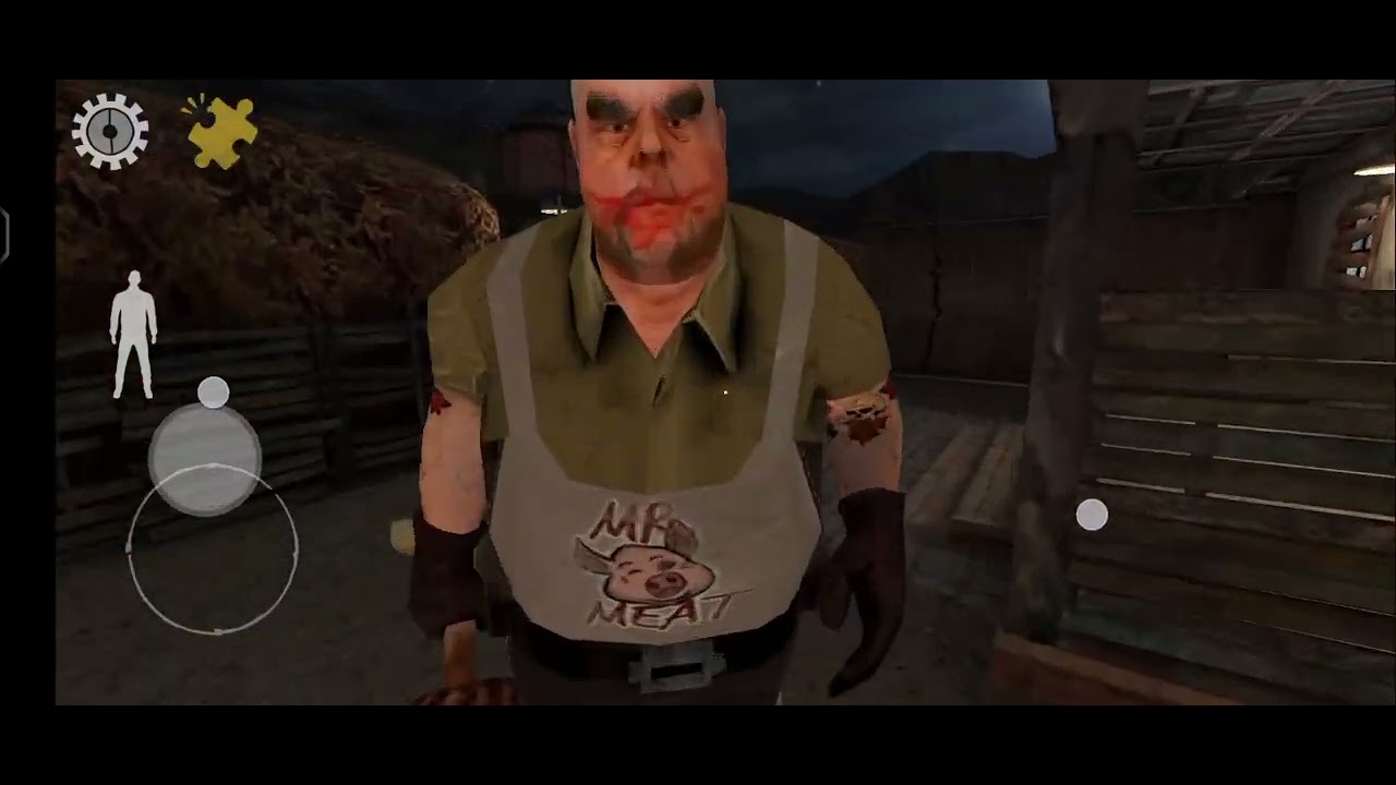 Maine ladki ko bacha liya Mr Meat 1 part 1 My first horror game without voice (read description)