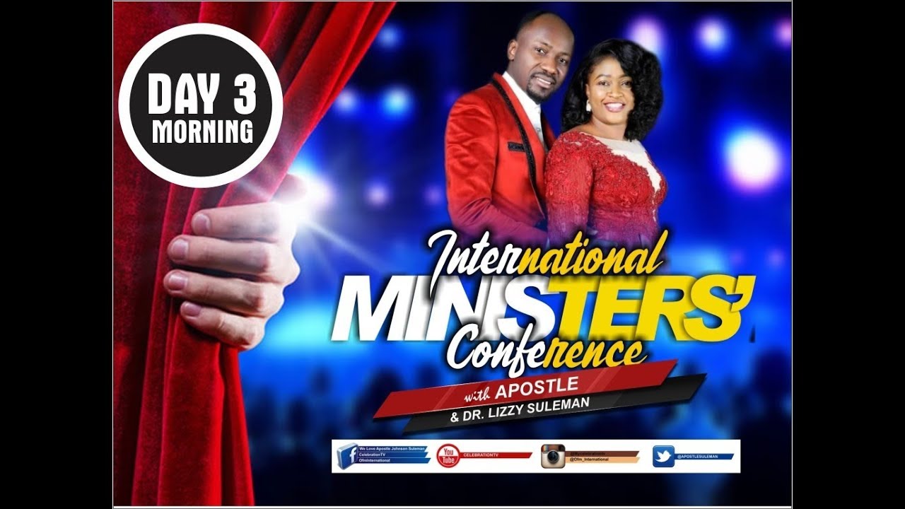 Int'l Ministers' Conference 2019, March Edition (Day 3 Morning) With Apostle Johnson Suleman