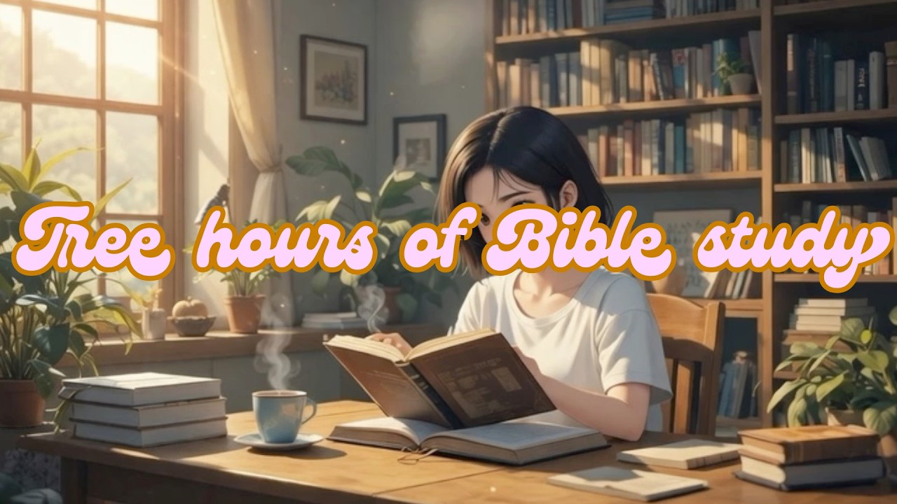 Christian Lofi ✝️ Tree hours Bible Study | Peaceful Worship Music for Study, Prayer & Relaxation