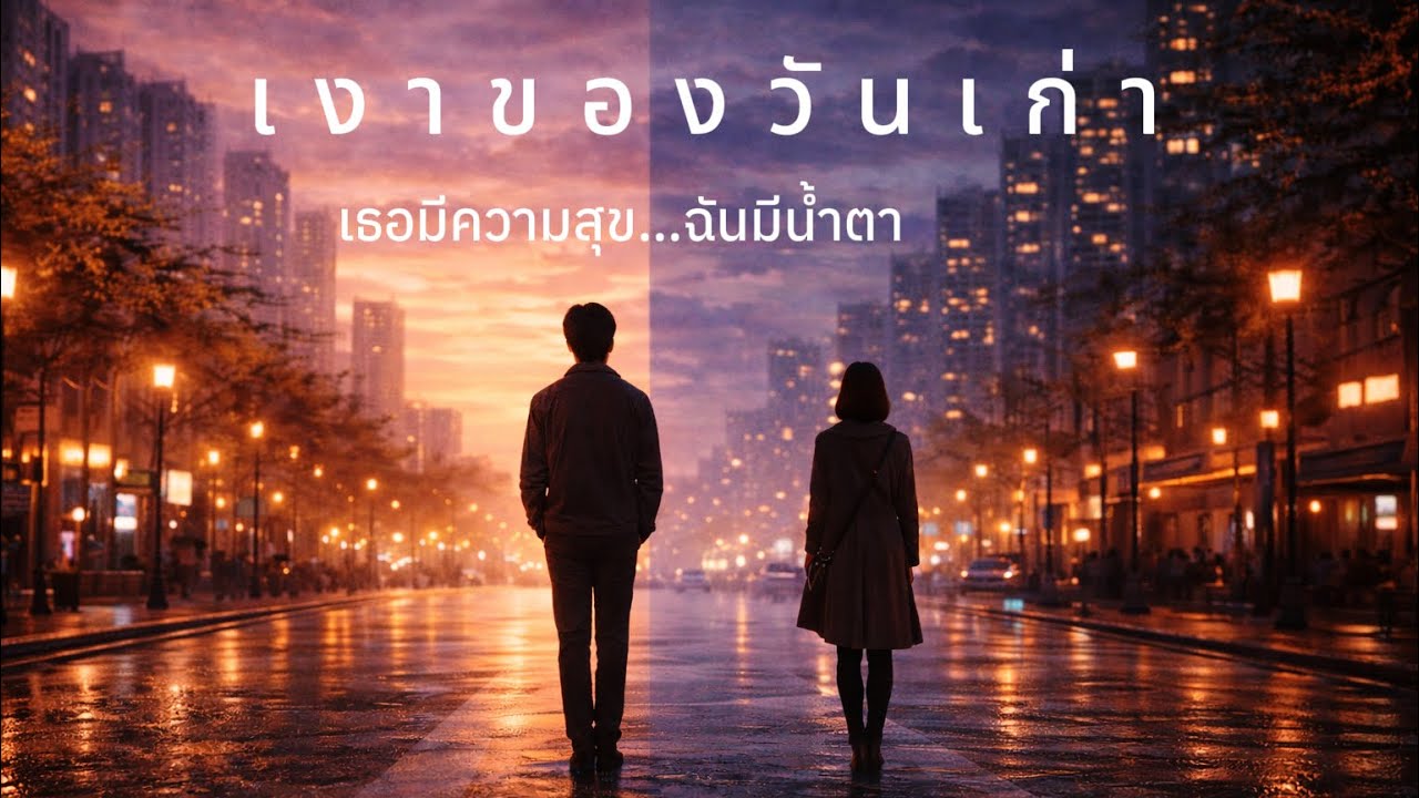 เงาของวันเก่า – เพลงฮีลใจ R&B Pop | เพลงรักในวันที่ไม่มีเรา | SoundGenix By Chin 🎧