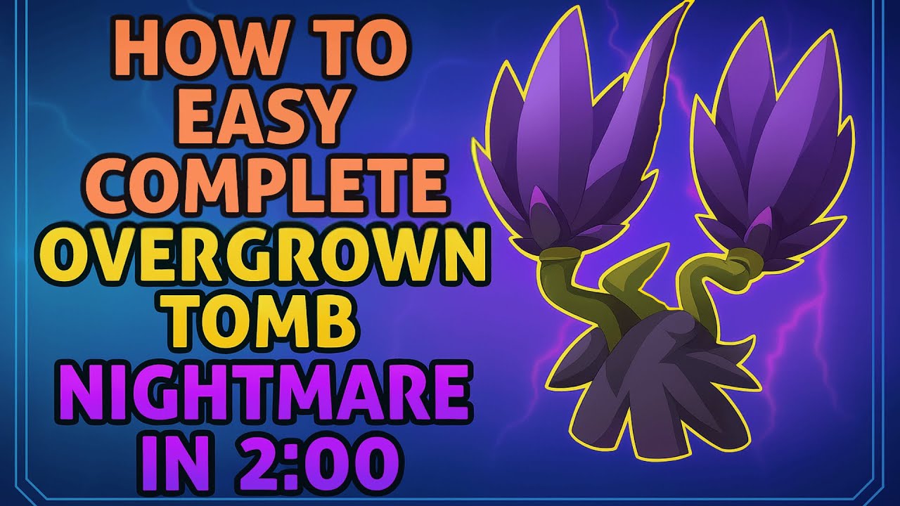 Easiest Way to Complete OVERGROWN TOMB NIGHTMARE UNDER 2 MIN | MO.CO #joinmoco #moco #gaming