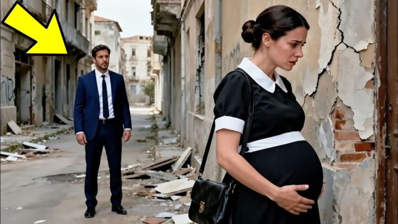 La servante avait disparu. Il l'a retrouvée dans les ruines — enceinte, seule, et sans abri.