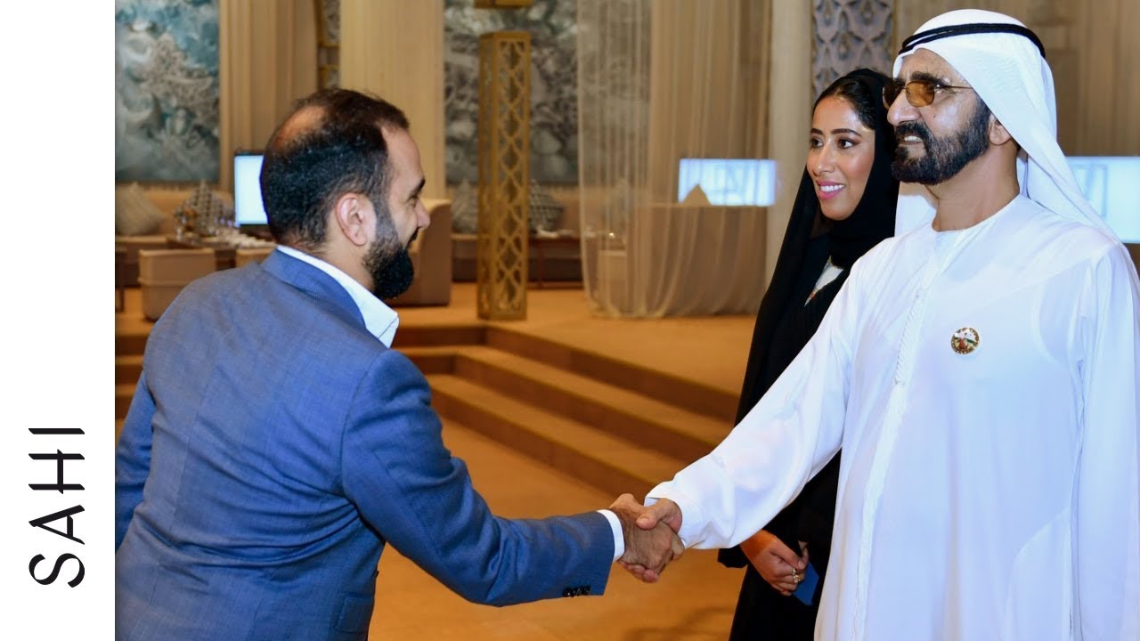 شلون قابلت شيخ محمد بن راشد حاكم دبي - لؤي ساهي