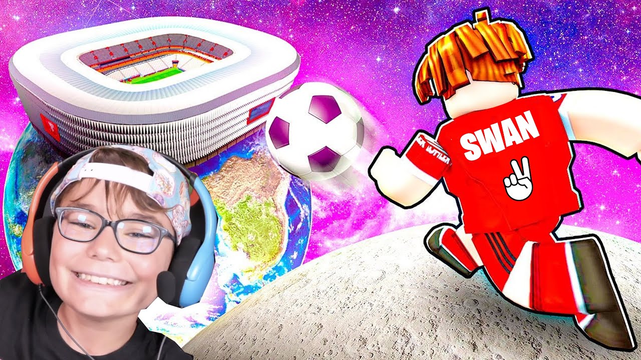 JE JOUE AU FOOT JUSQUE DANS L'ESPACE dans ROBLOX ! (Roblox Goal Kick Simulator)
