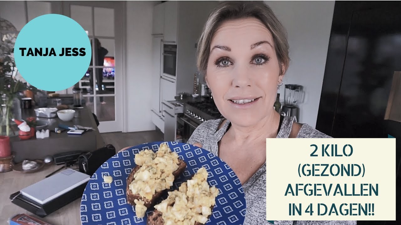 VLOG: 2 KILO GEZOND AFVALLEN IN 4 DAGEN!