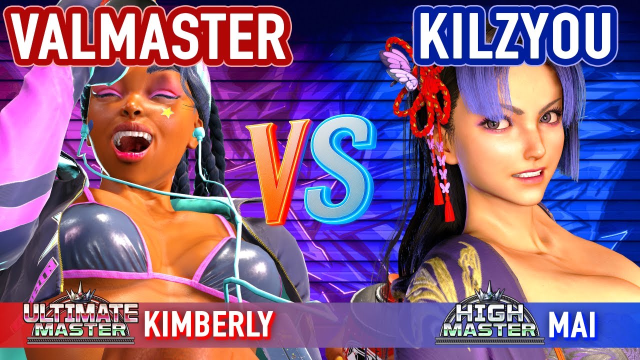 SF6 ▰ VALMASTER (Kimberly) vs KILZYOU (Mai) ▰ High Level Gameplay