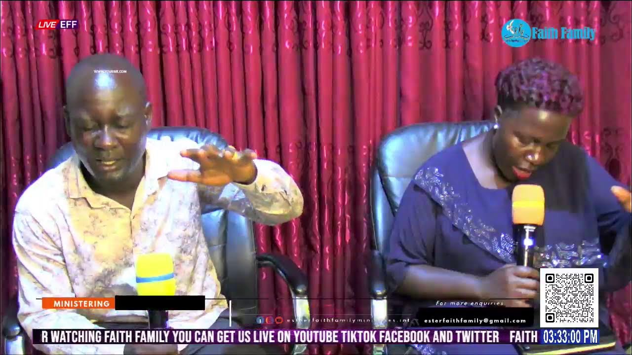 FAITH FAMILY LIVE: The Upper Room || Pastor Sydney Akankwasa