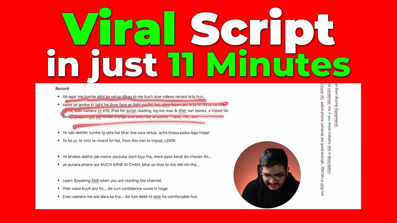 Aise Likhte Hein Viral Script&hellip; (EASY)