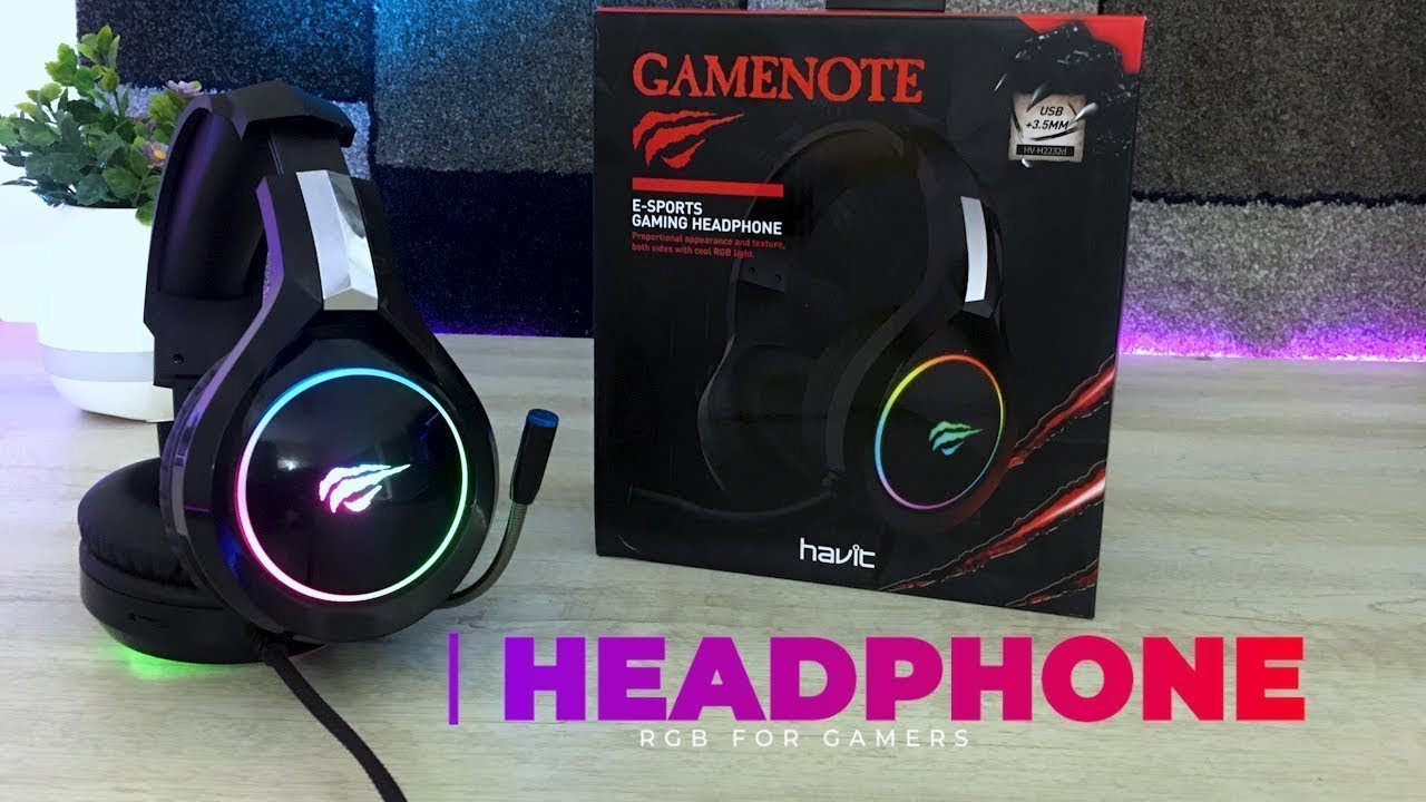 Gaming RGB Head Phones from havit