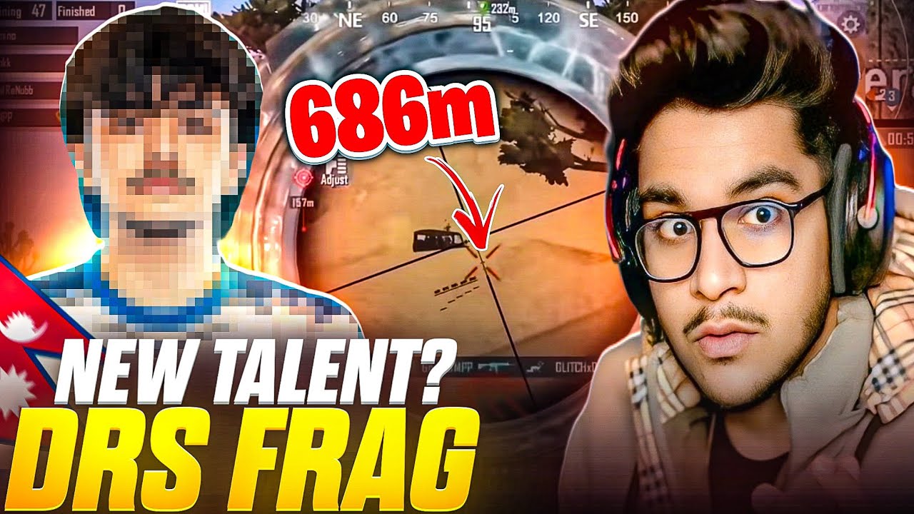 🥵THE LATEST META PLAYER IN🇳🇵DRS LINEUP *DRS FRAG* Best Moments in Pubg Mobile