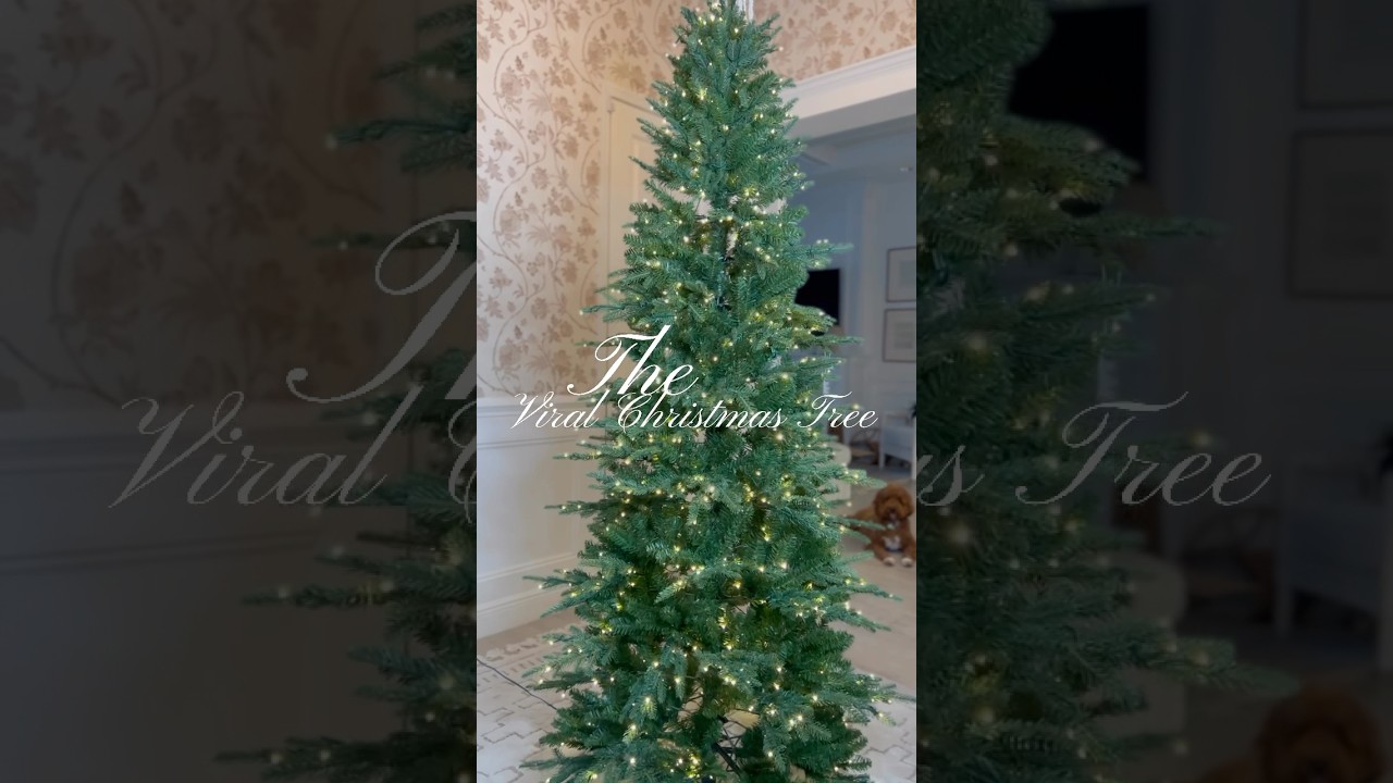 The Viral Grand Duchess Twinkling Tree from Home Depot!!!