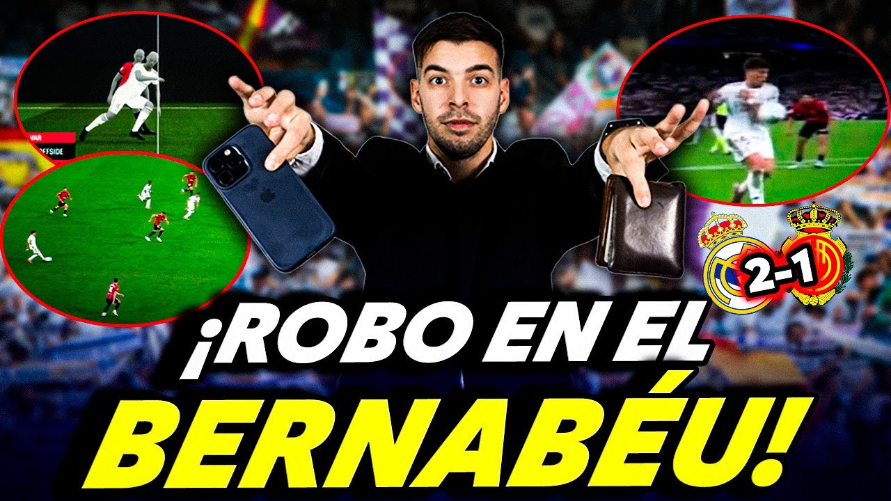 🚨 ¡TREMENDO ROBO AL REAL MADRID EN EL BERNABÉU! Prensa ARGENTINA FILTRA imágenes EXCLUSIVAS del VAR