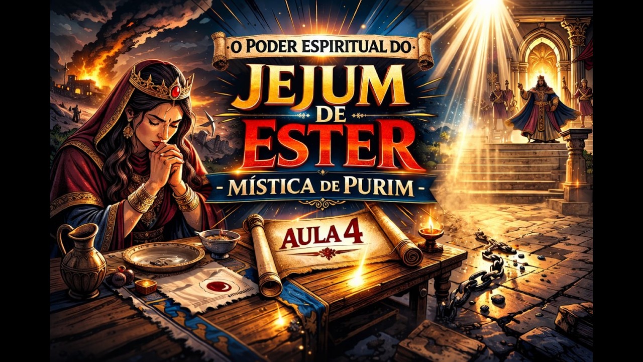 MÍSTICA de Purim - O Poder Espiritual do Jejum de Ester - aula 4