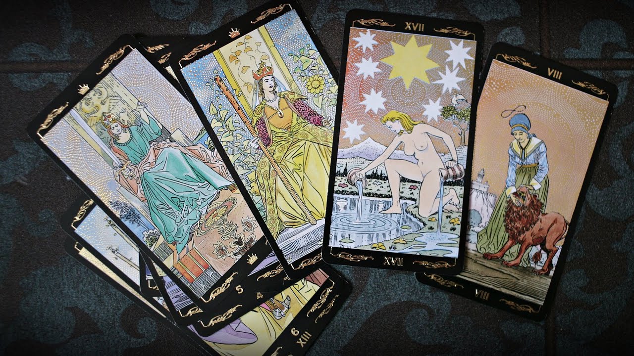 Wie geht es ihm gerade? Und was beschäftigt ihn? TAROT Legung