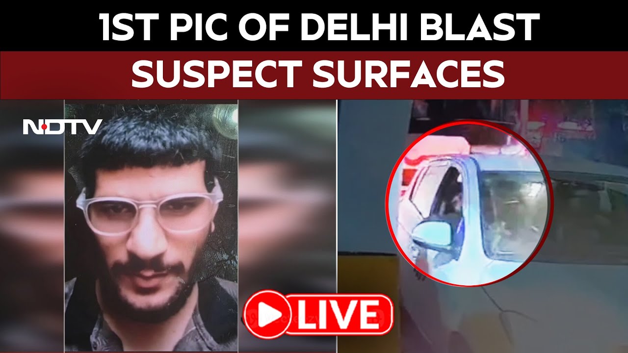 Delhi Bomb Blast | 1st Pic Of Delhi Blast Suspect Surfaces, Parked Car Near Red Fort For 3 Hours