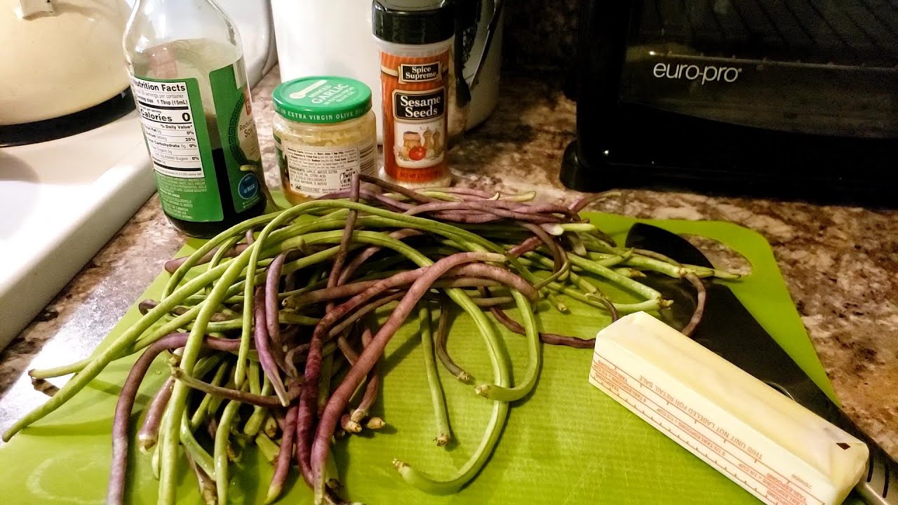 Easy NOODLE BEANS recipe- long beans, asparagus beans- Stir fried Asian style