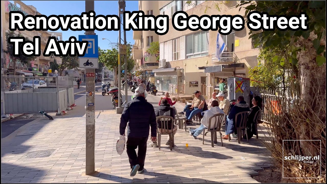 Renovation of King George St, Tel Aviv
