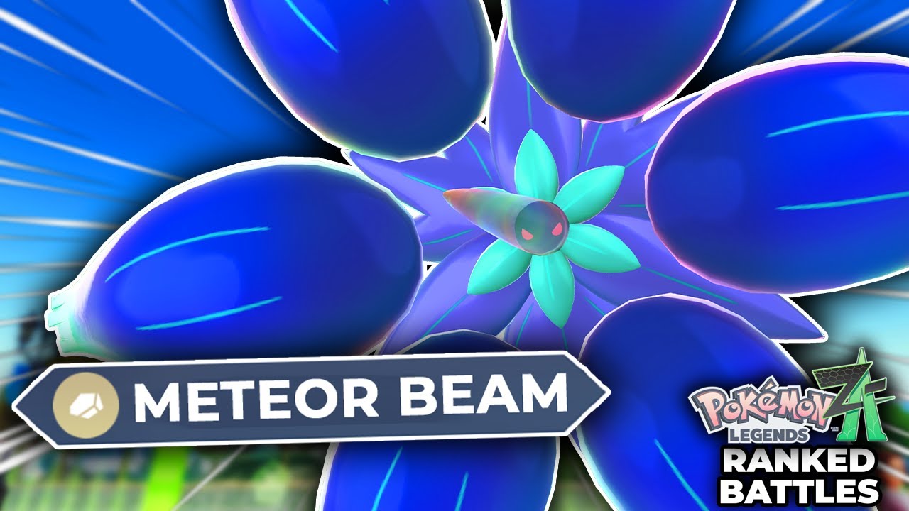 NOTHING Escapes MEGA GLIMMORA! | Pokemon Legends: Z-A Ranked Battles