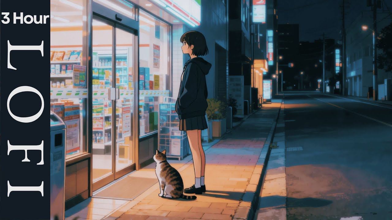 Midnight Lofi 🏪 Tokyo Convenience Store | Relax & Study