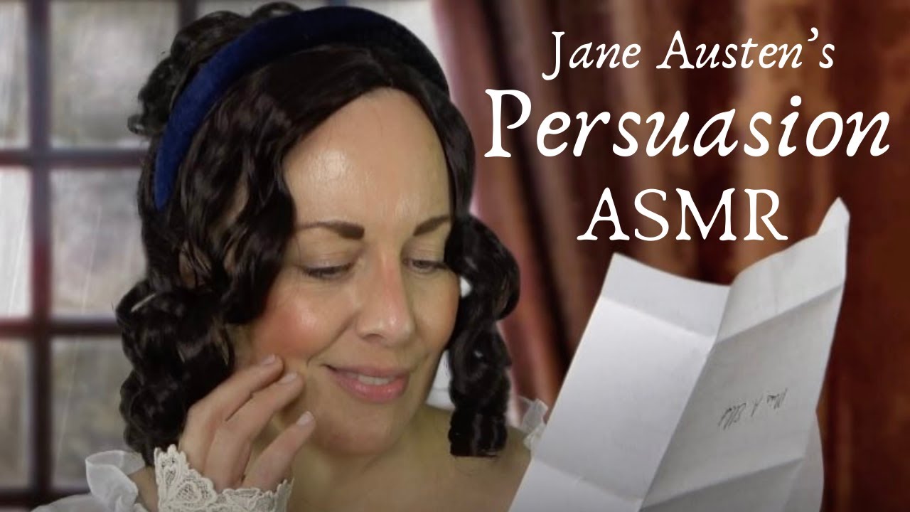 Jane Austen ASMR | Persuasion | The Letter ✉️  (& 20 Minutes Ambience With Paper and Writing Sounds)