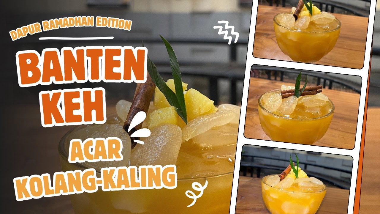 Gak Nyangka! Kolang-Kaling Dibikin Acar Rasanya Enduuuuul Bangeet