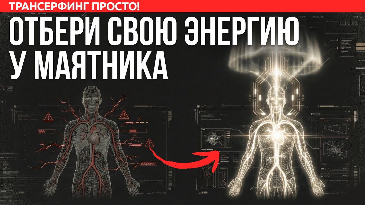 Вы не устали — вас «едят». Как вернуть силы? [2026] Трансерфинг просто!