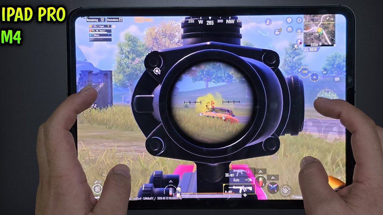 IPAD PRO M4 🔥  PUBG HANDCAM SMOOTH+ULTRA EXTREME 😍 PUBG TEST/ GAMEPLAY/ BEST SENSITIVITY/ FULL GYRO