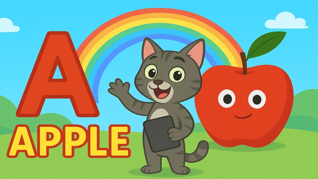 A for apple | अ से अनार | abcd | Abc phonics song I nursery rhymes I #kidssong