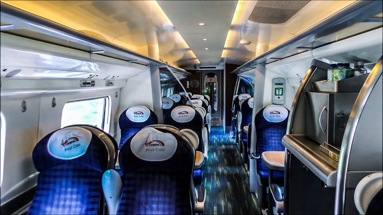 Virgin Trains First Class, Lancaster to Euston *Full Journey* 18/05/19