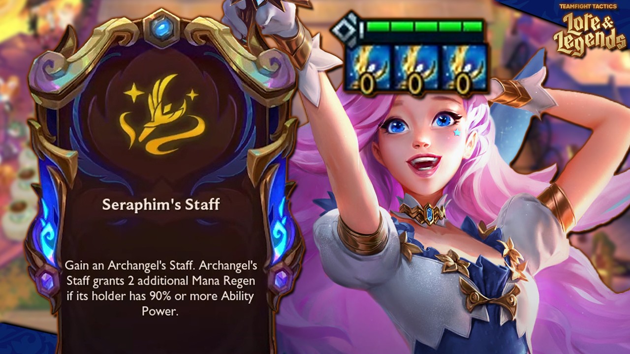 Triple GIGA Archangel Seraphine FETZT! | TFT Set 16 Banger 44