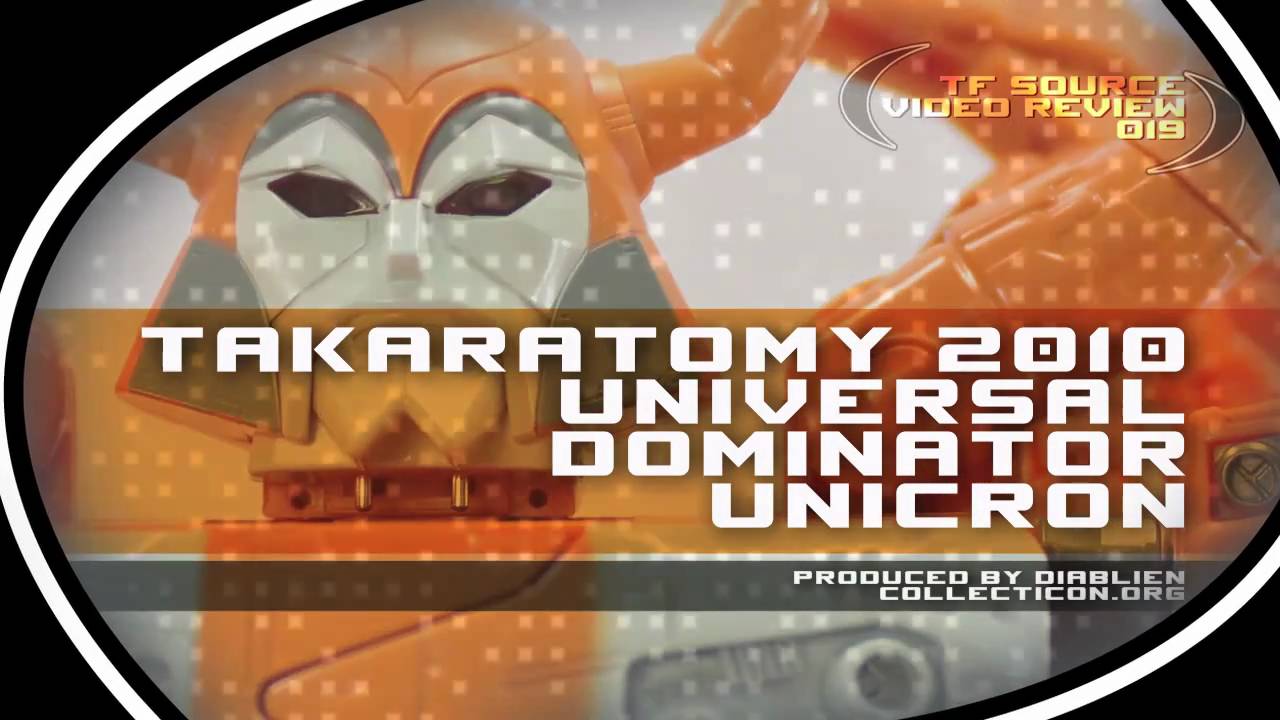 019 Transformers TakaraTomy 2010 Universal Dominator Unicron - TF Source Video Review 019